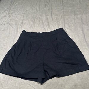 Madewell Women's High Waist Black Shorts